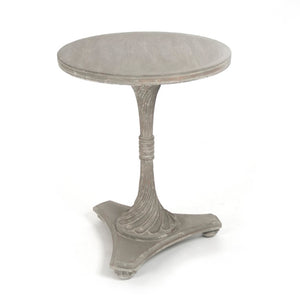 Zentique Merle Compact Side Table — Elm & Birch Veneer Accent, Minimal Scandinavian Design, Durable Everyday Use LI-SH11-13-86