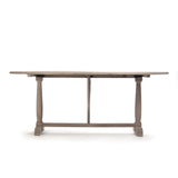 Arek Dining Table Elm, Plywood LI-SH11-25-71 Zentique