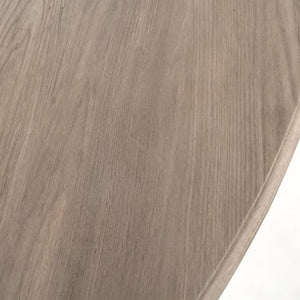 Zentique Arek Elm Dining Table W80 x H31.5 Modern Minimalist Tapered Edges Durable Plywood Construction, Warm Finish (96 chars) LI-SH11-25-71