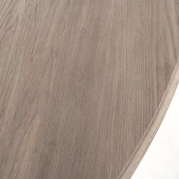 Zentique Arek Elm Dining Table W80 x H31.5 Modern Minimalist Tapered Edges Durable Plywood Construction, Warm Finish (96 chars) LI-SH11-25-71
