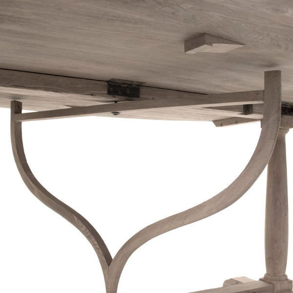 Zentique Arek Elm Dining Table W80 x H31.5 Modern Minimalist Tapered Edges Durable Plywood Construction, Warm Finish (96 chars) LI-SH11-25-71