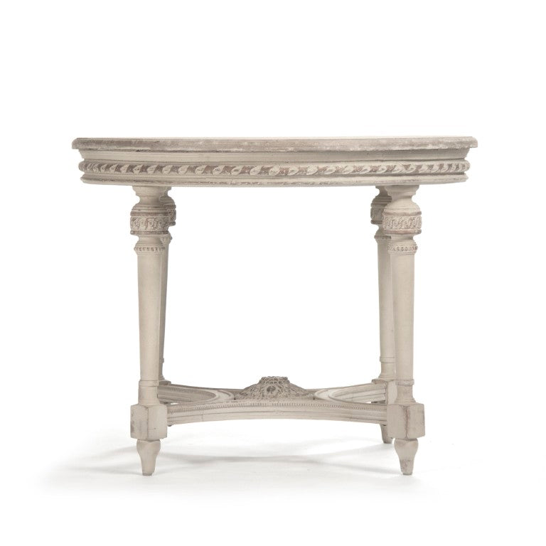 Zentique Bence Modern Elm Side Table — Compact Minimalist Accent with Solid Elm & Plywood, Sculptural Profile LI-SH12-13-82