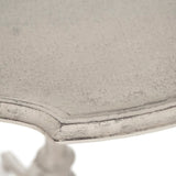 Bart Side Table Distressed Light Grey Birch LI-SH12-13-93 Zentique