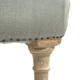 Giselle Counter Stool Dry Natural Birch, Seafoam Green Raw Silk LI-SH12-18-88A Counter SGreen Zentique