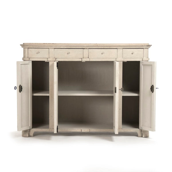 Zentique Danil Solid Pine Chest with Poplar Accents — Warm Finish, Smooth-Glide Drawers, Timeless Storage (97 chars) LI-SH12-24-42