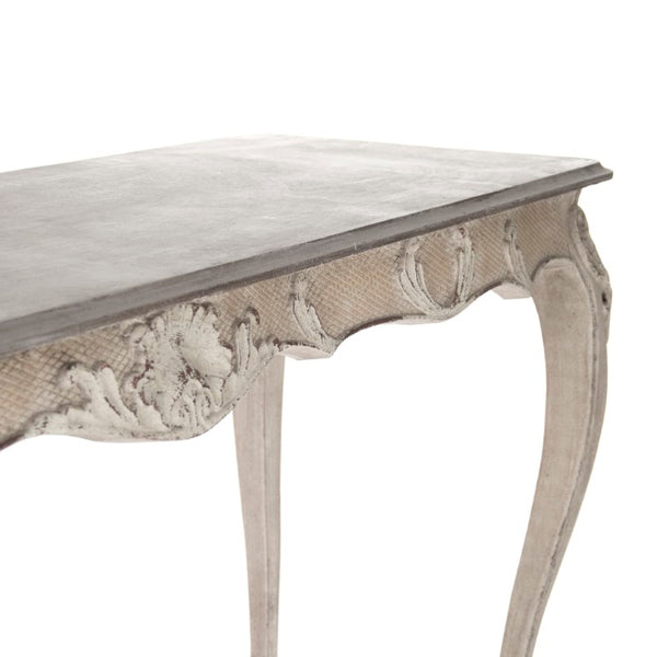 Zentique Gerome Solid Birch Console Table — Slim Minimalist Entryway Hallway Table with Durable Finish, 71" LI-SH12-26-84