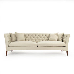 Zentique Eileen Linen Sofa with Birch & Pine Frame — Breathable Comfort, Tailored Lines for Modern Living Rooms LI-SH13-21-104
