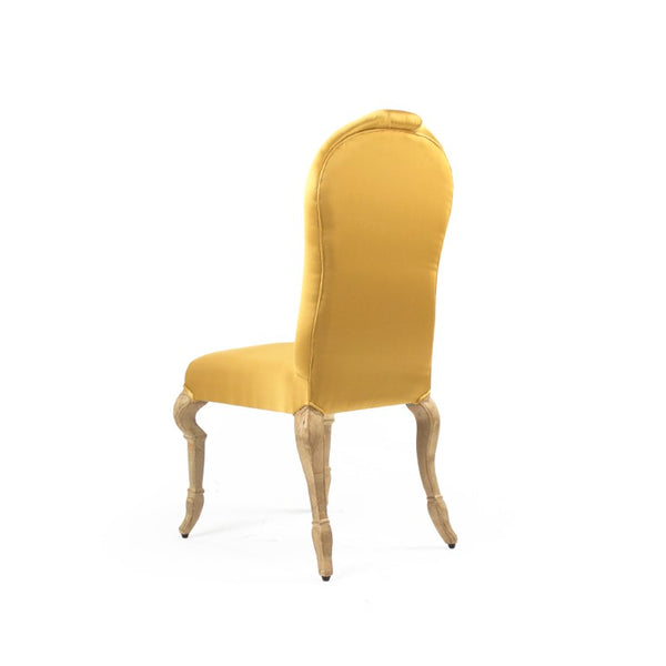 Zentique Chane Chair – Solid Birch Accent Chair with Ergonomic Contour, Durable Low-Sheen Finish, Compact Design LI-SH13-22-75