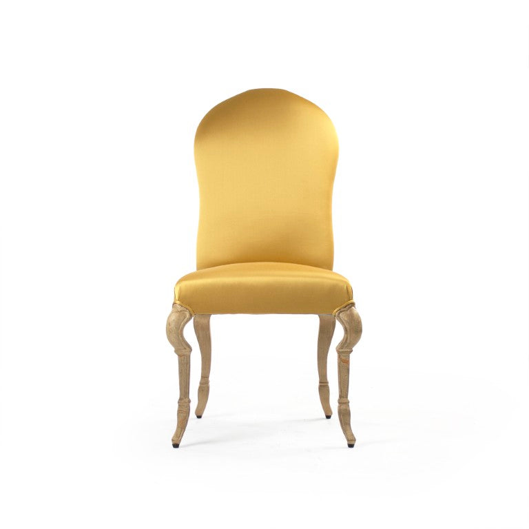 Zentique Chane Chair – Solid Birch Accent Chair with Ergonomic Contour, Durable Low-Sheen Finish, Compact Design LI-SH13-22-75