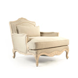 Colbey Chair Off-White Birch, Beige Linen LI-SH14-11-99 Zentique