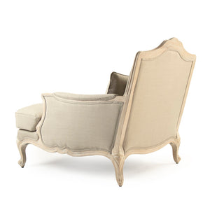 Colbey Chair Off-White Birch, Beige Linen LI-SH14-11-99 Zentique