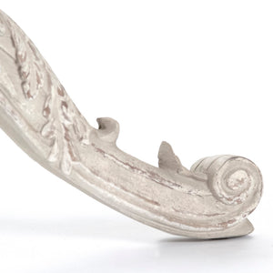 Chandler Dining Table Weathered Dry Natural, White Washed Base LI-SH14-25-116 Zentique