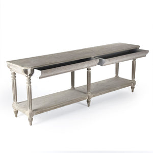 Bryce Console White Wash LI-SH14-26-113 Zentique
