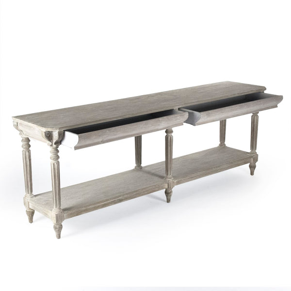 Bryce Console White Wash LI-SH14-26-113 Zentique