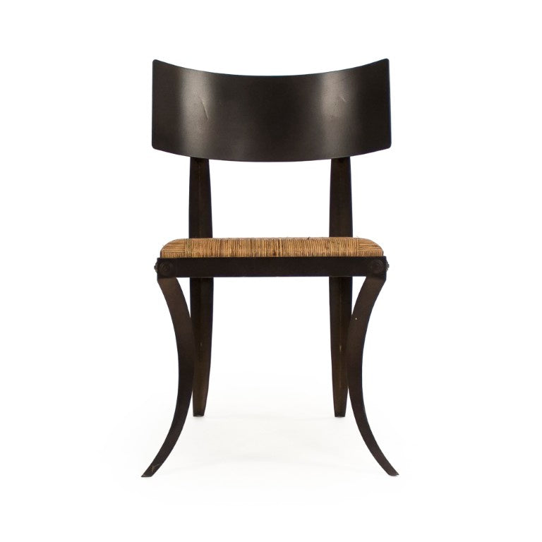 Zentique Geo Chair Modern Rattan & Metal Dining Chair — Geometric Sculptural Seat, Lightweight, Compact Comfort (98 chars) LI-SH14-30-43