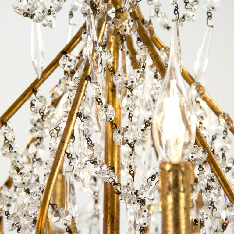 Zentique Fauna Sculptural Iron Chandelier