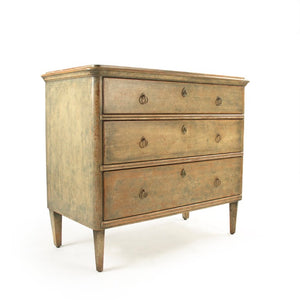 Zentique Dilan Birch Chest with Multiple Drawers — Minimalist Woodgrain Storage, Durable Pine & Plywood Finish LI-SH15-24-61