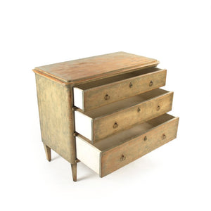 Zentique Dilan Birch Chest with Multiple Drawers — Minimalist Woodgrain Storage, Durable Pine & Plywood Finish LI-SH15-24-61