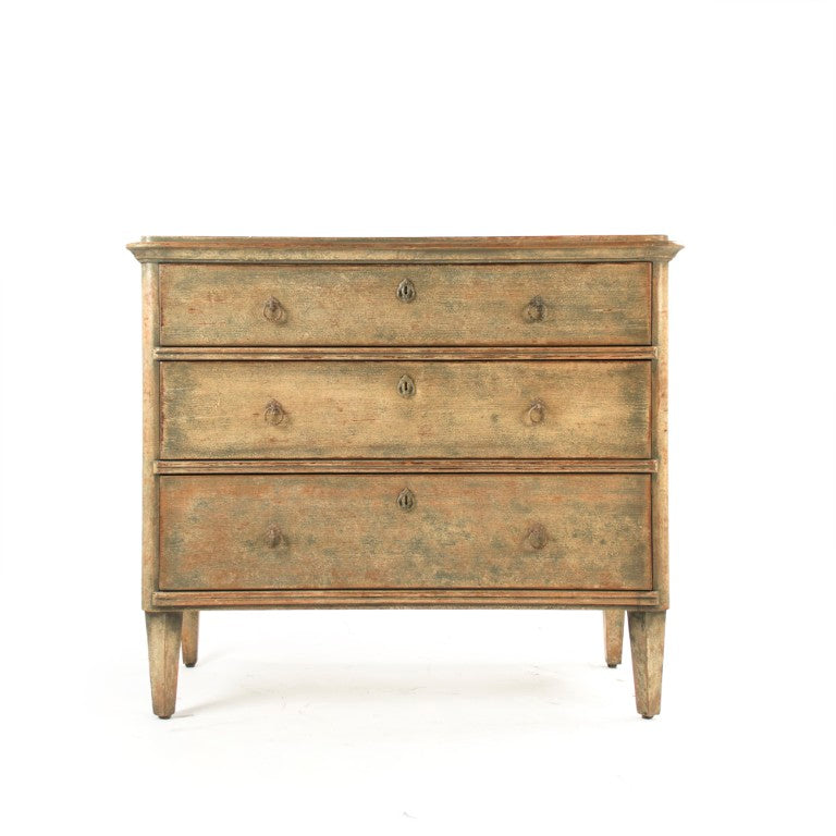 Zentique Dilan Birch Chest with Multiple Drawers — Minimalist Woodgrain Storage, Durable Pine & Plywood Finish LI-SH15-24-61