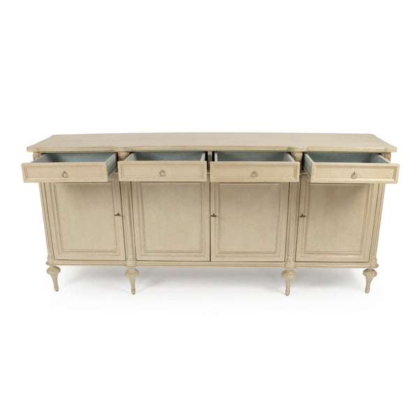 Astor Buffet Distressed Cream and Gold Leaf LI-SH15-26-120 Zentique