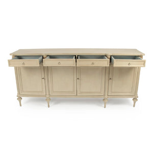 Zentique Astor Birch Buffet with Ample Storage and Classic Modern Design — Durable Craftsmanship, W87xH39xD21 LI-SH15-26-120