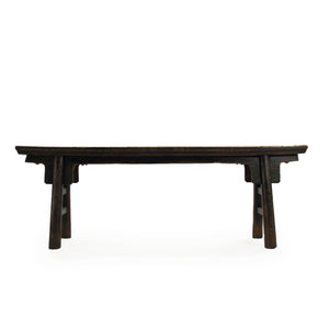 Story Bench Black Distressed Black LI-SH17-002-B Zentique