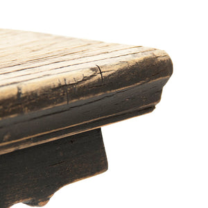 Story Bench Black Distressed Black LI-SH17-002-B Zentique