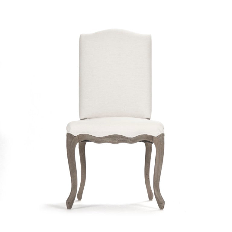 Zentique Cathy Scandinavian Accent Chair with Neutral Linen Upholstery, Birch Frame, Compact Cozy Seating for Small Spaces LI-SH8-22-15-2