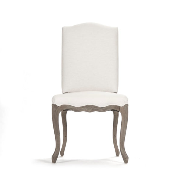 Zentique Cathy Scandinavian Accent Chair with Neutral Linen Upholstery, Birch Frame, Compact Cozy Seating for Small Spaces LI-SH8-22-15-2