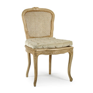 Zentique Annette Velvet Accent Chair — Mid-Century Modern Compact Seating, Birch Frame, Plush Comfort LI-SH8-22-19