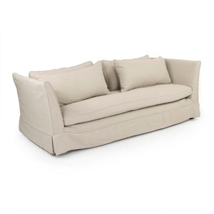 Zentique Lalaine Sofa - Solid Hardwood Frame Sofa with Tailored Upholstery, Timeless Comfort & Support (87") LI-SH9-21-52