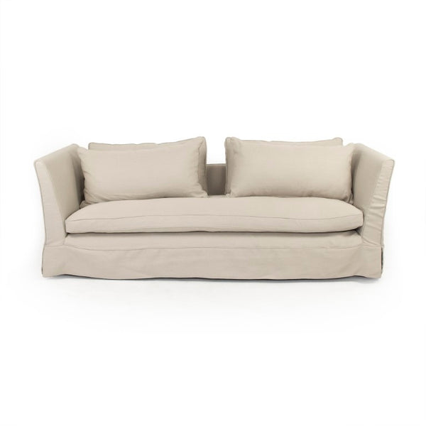 Zentique Lalaine Sofa - Solid Hardwood Frame Sofa with Tailored Upholstery, Timeless Comfort & Support (87") LI-SH9-21-52