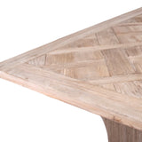 Gent Dining Table Dry Natural Finish LI-SH9-25-21 Zentique