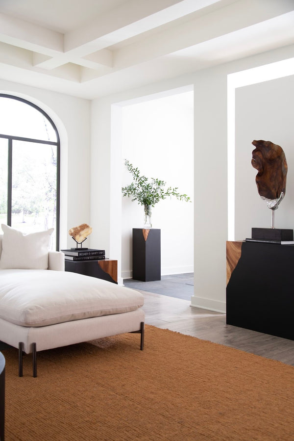 Phillips Collection Metallurgy Wood Sculpture - Exquisite Artisan Craftsmanship, Unique Suar Wood Design For Elegant Spaces Brown Wood ,Suar Id112794