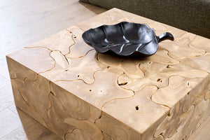 Phillips Collection Teak Slice Coffee Table - Handcrafted Unique Design For Modern Homes, Perfect For Any Style Brown Wood ,Teak Id115179