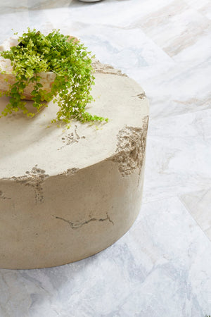 Phillips Collection Formation Coffee Table - Durable Resin Composite With Natural Imperfections For Indoor And Outdoor Use Off White Resin Composite Ph108493