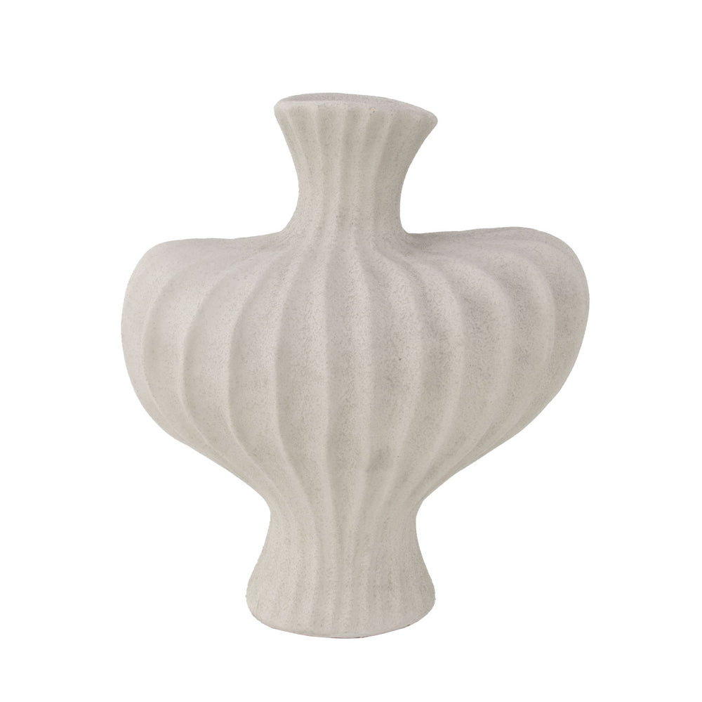 Zeugma Earth Pot Grey 40457l - Stylish Clay Planter In Earth Grey Finish, Perfect For Indoor & Outdoor Use!   Nw240457l-44