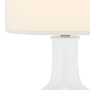 Safavieh PARIS, 27.5 INCH CERAMIC TABLE LAMP - Timeless Elegance for Your Home with Warm Ambient Illumination White LIT4024A
