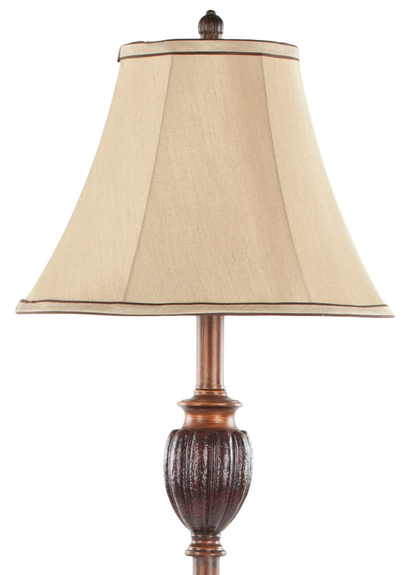 Safavieh Gwendolyn 61 Inch H Floor Lamp Gold/Red LIT4030A