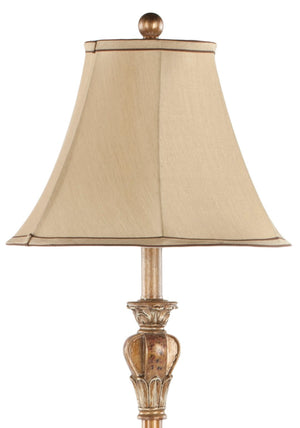 Safavieh PAOLA Modern Gold Floor Lamp with Round Bell Shade - Elegant Lighting for Living Rooms & Bedrooms LIT4034A