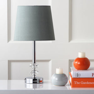 Safavieh Ashford Crystal Orb Lamp - Elegant Clear Base With Striking Green Shade For Any Room Ambiance Clear ,Green Crystal Lit4131a