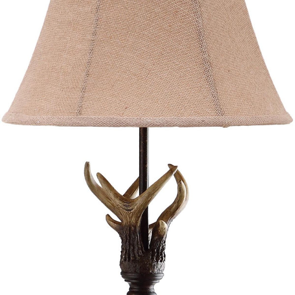 Safavieh SUNDANCE Antler Floor Lamp - Rustic Brown Lighting for Lodge Decor, Easy Assembly & Warm Ambiance LIT4139A