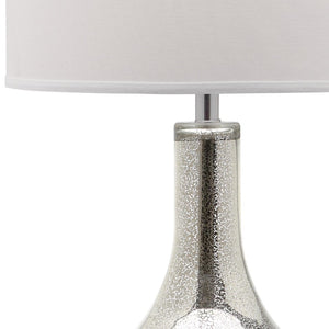 Safavieh MERCURY Table Lamp – Elegant Silver Mercury Glass Design for Timeless Home Décor and Ambiance Silver LIT4141A