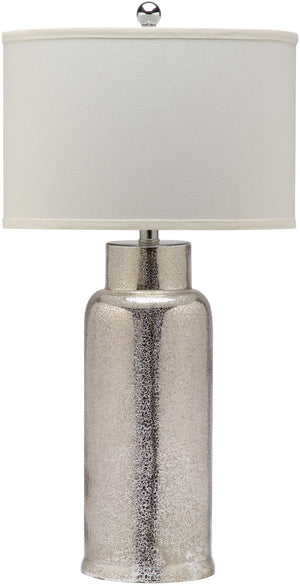 Safavieh BOTTLE Glass Table Lamps - Contemporary Minimalist Design for Elegant Ambient Lighting in Any Room Silver LIT4157D-SET2