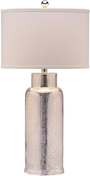 Safavieh BOTTLE Glass Table Lamps - Contemporary Minimalist Design for Elegant Ambient Lighting in Any Room Silver LIT4157D-SET2