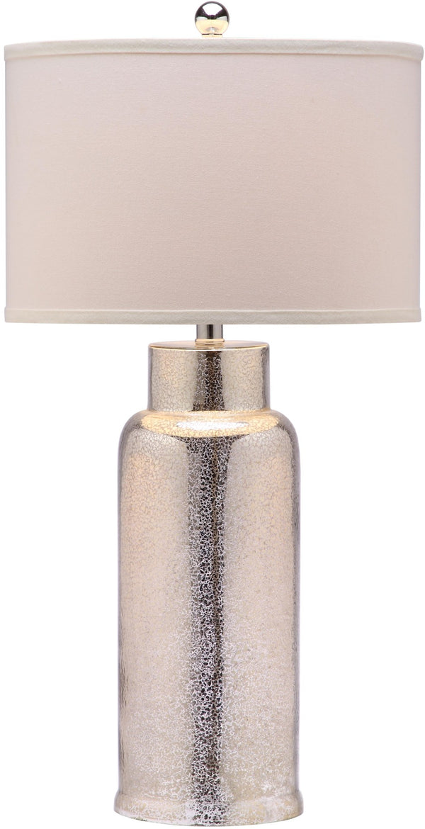 Safavieh BOTTLE Glass Table Lamps - Contemporary Minimalist Design for Elegant Ambient Lighting in Any Room Silver LIT4157D-SET2