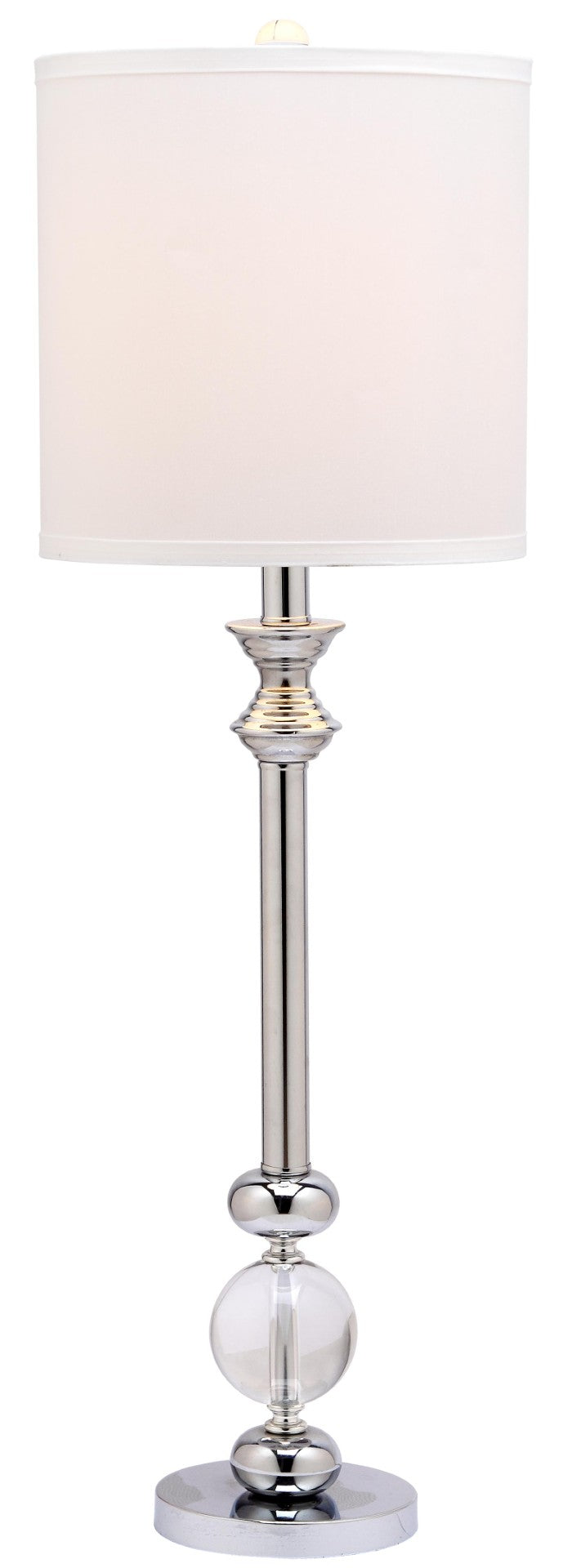 Safavieh ERICA, Elegant 31-Inch Crystal Table Lamp Set of 2 - Modern Design with Iron Accents for Any Space LIT4164A-SET2