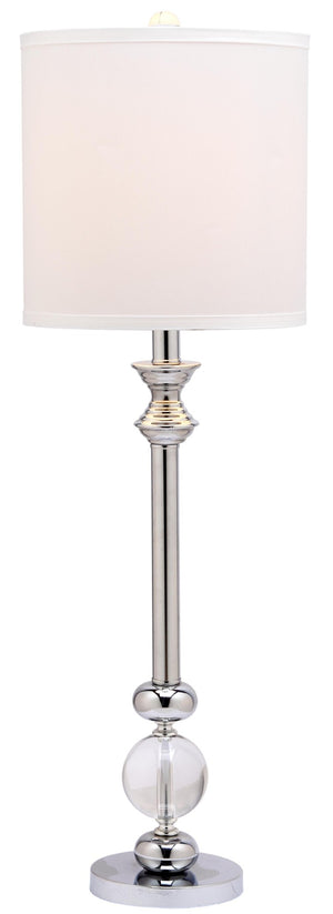 Safavieh ERICA, Elegant 31-Inch Crystal Table Lamp Set of 2 - Modern Design with Iron Accents for Any Space LIT4164A-SET2