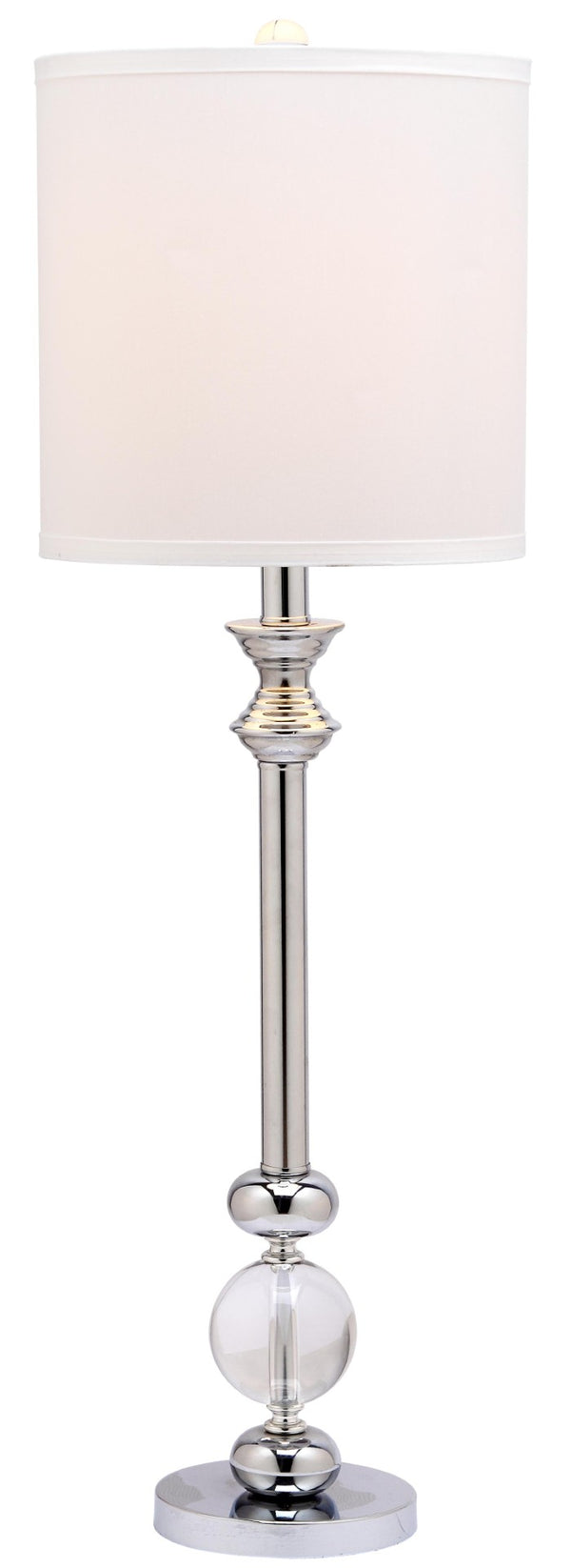 Safavieh ERICA, Elegant 31-Inch Crystal Table Lamp Set of 2 - Modern Design with Iron Accents for Any Space LIT4164A-SET2