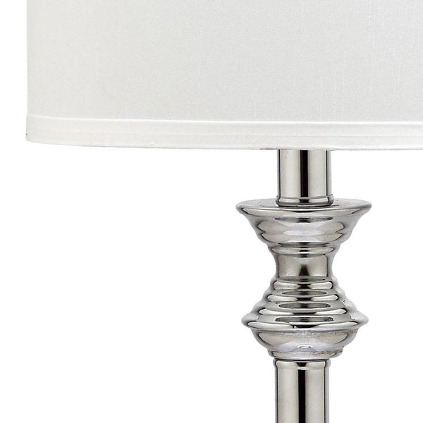 Safavieh ERICA, Elegant 31-Inch Crystal and Iron Table Lamp Set of 2 with USB Ports for Modern Living Spaces LIT4164A-SET2-U